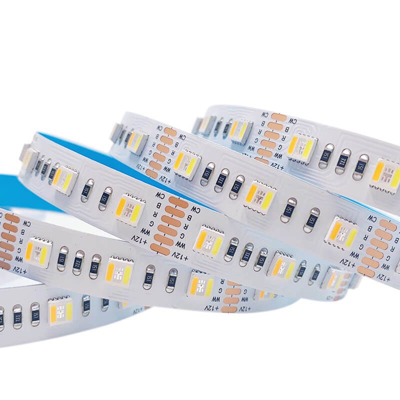 RGB CCT 5050雙色溫調(diào)光五合一6線復(fù)合燈帶 DC12V/24V - 3