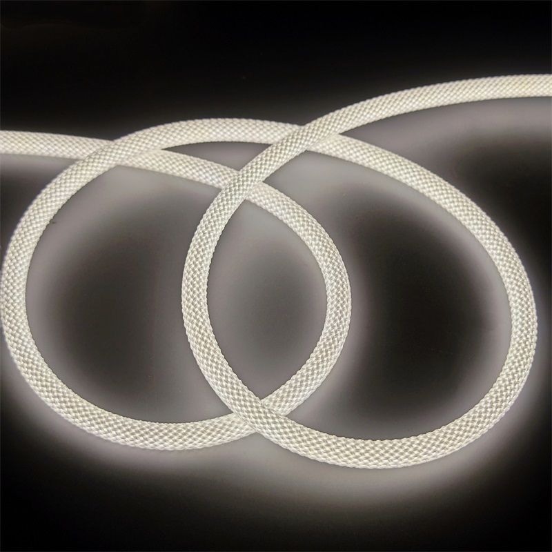 直徑僅8mm，超細(xì)360度發(fā)光柔性硅膠燈帶 - 4